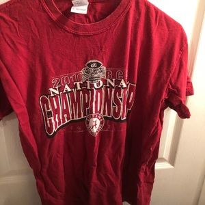 Men’s Gilden Alabama 2010 National Champ Tee